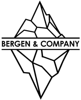 Our company logo; which is a modern take on a giant iceberg with our name sandwiched in the middle.